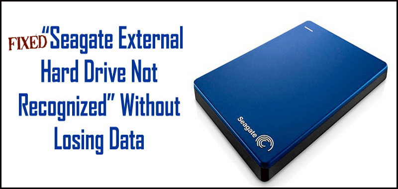 seagate external hard drive troubleshooting